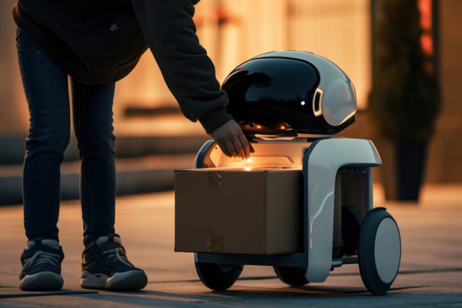 The best food delivery robot in USA - Fortune Robotics